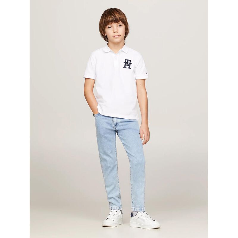 Tommy Hilfiger Modern Straight Salt Pepper Lt 8-16Y image number 3
